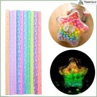ราคา Yaa กระดาษดาวพับหัตถกรรมกระดาษพับสองด้านเรืองแสงลายดาวเรืองแสงแถบดาวแผ่น DIY Handmade Handcraft (25936306240)