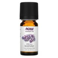 ราคา มาใหม่ ของแท้ จาก USA. 100% Pure LAVENDER oil Now Foods, Essential Oils, Lavender ขวดแก้ว ขนาด 10 ml. Exp.10/2023 (12820248733)