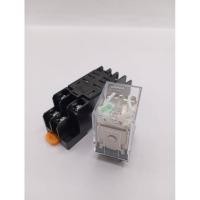 ราคา ใน กทม Ly2n relay รีเลย์ 12v 24v 220v ac dc แบรนด์แท้ ฐานรีเลย์ Ly2 งานแท้ สามารถออกบินภาษีได้ (57552690323)
