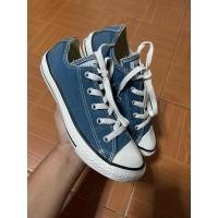 ราคา Converse All Star สีน้ำเงินไซร้ 33.5/20.5 มือสองของแท้ (ใหม่มาก) (44108025120)