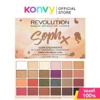 ราคา Makeup Revolution Soph X Eyeshadow 26.4g เมคอัพ รีโวลูชั่น อายแชโดว์พาเลท 24 เฉดสี. (7043589207)