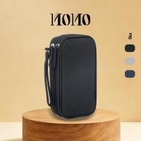 ราคา กระเป๋าจัดเก็บสายเคเบิล สิ่งจำเป็นสำหรับการเดินทาง สองชั้น พกพา สําหรับจัดเก็บสายหูฟัง USB Data Cable Storage Bag (53205323042)