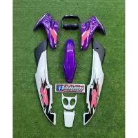 ราคา ชุดสี LSเก่า LS125 สีม่วงขาว พลาสติกเกรดคุณภาพ งานสีละเอียด แถมสติกเกอร์ถังให้ (10735185987)