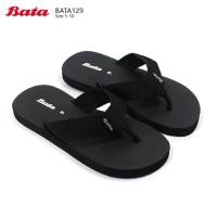 ราคา BATA รองเท้าแตะผู้ชายผู้หญิง บาจา ส้นแบนหูคีบกำมะหยี่ แตะโฟม ของแท้ (14595104721)