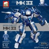 ราคา ส่งฟรีEMSไม่ต้องใช้โค้ด JX60027 Iron Man MK33 : Iron Mech Centurion (เลโก้จีน ไอรอนแมน มาร์ค33) (7103492457)