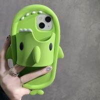 ราคา รองเท้าแตะปลาฉลามสามมิติ apple 13, 14, promax 12, 11 (22481389289)