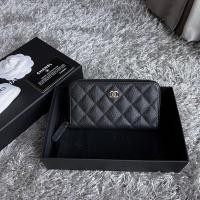 ราคา Like new chanel wallet zippy size medium 6” holo22 caviar สีดำ อะไหล่ทอง สภาพสวย ขอบมุมงาม ภายในสะอาด หนังสวยค่า อะไหล่ (15012768969)
