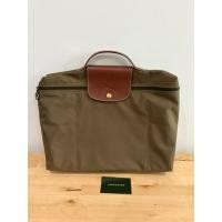 ราคา ส่งต่อ กระเป๋าใส่เอกสาร ใส่คอม longchamp พร้อมที่ดันทรง (43214875426)