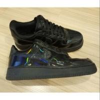 ราคา แท้ used once รองเท้า NIKE AIR FORCE 1 '07 LX สีดำ ไซต์ 37.5 (5515797461)