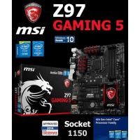 ราคา Mainboard INTEL MSI Z97 GAMING 5 (Socket 1150) มือสอง พร้อมส่ง แพ็คดีมาก !!! [[[แถมถ่านไบออส]]] (17503032677)