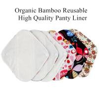 ราคา Organic Bamboo Cloth Menstrual Panty Liner Sanitary Pads / ผ้าอนามัยกางเกงซับในแผ่นไม้ไผ่อินทรีย์ (2575776999)