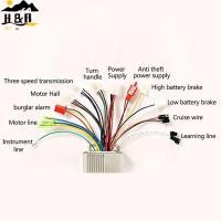 ราคา H&B 36V/48V 350W ตัวควบคุมมอเตอร์แบบไม่มีแปรง DC Motor Regulator ตัวควบคุมความเร็ว {th} (48307099209)
