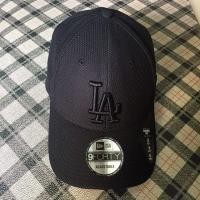 ราคา [พร้อมส่ง] แท้ 100% New Era 9forty Diamond LA All Black Cap (1792403743)
