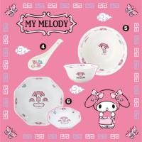 ราคา เซตช้อน ชาม และจาน (ขายแยก) ลาย My Melody mm / My Melody / MyMelody (14031115524)