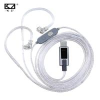 ราคา สายหูฟัง KZ M2 Dual Mic สายชุบเงินประเภท C/3.5MM อัพเกรดสายหูฟังสายเปลี่ยนเดิมสายชุดหูฟัง (27631342116)