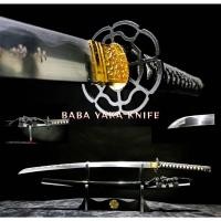 ราคา ซามูไร คาตานะ The Last Samurai (มหาบุรุษซามูไร) เหล็ก1060 เปิดคมแล้ว 100% แถมฟรีกล่องบุพผาลายมังกร สินค้าพร้อมใช้งาน (14451543569)