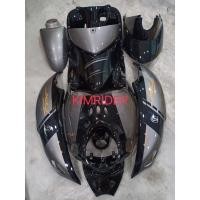 ราคา ชุดสีฟีโน่ เฟรมฟีโน่ Fino เก่า ฟีโน่เก่า รุ่นคาบูร์ สีเทาควันตัดดำลายโลโก้ สีขายดีสุด Best seller (4180397881)