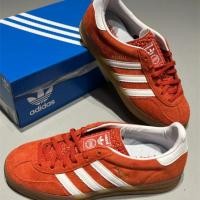 ราคา adidas originals GAZELLE Indoor orange ของแท้ 100 % (26517906162)