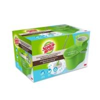 ราคา สก๊อตช์-ไบรต์® ชุดถังปั่นใหญ่พร้อมม็อบไมโครไฟเบอร์รุ่นถอดตะกร้าได้ Spin Mop Bucket Set (2615810731)
