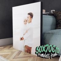 ราคา กรอบรูปไร้กรอบขนาด 20R 50x70cm รายการหนา 3 ซม (49956658703)