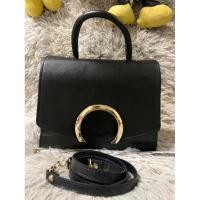 ราคา กระเป๋ามือสองหนังวัวแท้มีสายสะพายยาวถอดออกได้ (23629131954)