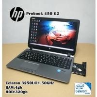 ราคา โน๊ตบุ๊คมือสอง HP Probook 450 G2 Celeron 3250U@1.50GHz(RAM:4gb/HDD:320gb)จอใหญ่15.6นิ้ว (21848473665)