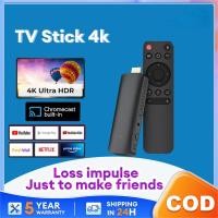 ราคา New Smart TV Stick TV98 8GB+128GB Android 12.0 HD 4K 5G WiFi Media Player Set-top Box Android Netflix Google Assistant (43655305874)