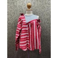 ราคา เสื้อเชิ้ตแนวเก๋เปิดไหล่1ข้างJASPAL (22218293034)