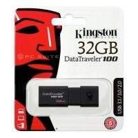ราคา Kingston Flash Drive แฟลชไดรฟ์ Datatraveler 100 GENERATION3 USB3.1 32GB, 64GB, 128GB (3379346857)