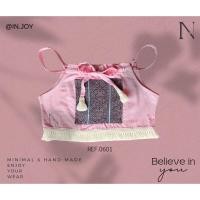 ราคา เสื้อครอป จากผ้าฝ้าย100% สไตล์มินิมอล กับลวดลายผ้าทอมือ (26554770443)