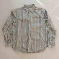 ราคา เสื้อเชิ้ตทำงาน เชิ้ตใส่เที่ยวแขนยาว Dockers ลายทางสีเขียวขนมชั้น สีและลายยาวแนววินเทจ (28321823609)