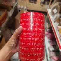 ราคา เทปกาว For you สีแดง(หนึ่งม้วน) (27100204311)