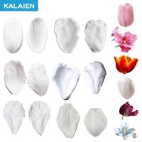 ราคา KAILAEN ทิวลิปดอกไม้ Fondant แม่พิมพ์หลายรูปแบบกลีบหลอดเลือดดําแม่พิมพ์ซิลิโคน TULIP สําหรับ Gumpaste ดอกไม้เค้กตกแต่งช็อคโกแลต Sugarcraft Decor ดิน (44123645119)