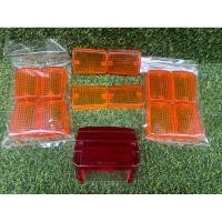 ราคา ฝาไฟเลี้ยว หน้า(2ชิ้น)-หลัง(2ชิ้น)และฝาไฟท้าย(1ชิ้น)สำหรับรถC700,C900,นันทิดา งานใหม่ ราคาต่อ1ชุด (26626826795)
