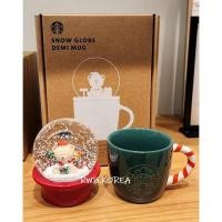 ราคา 【พร้อมส่ง】2025 แก้วสตาร์บัคส์เกาหลี Starbucks Korea Joyful Snowball Demi Mug 89ml/ 3oz (45150596047)