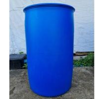 ราคา ถังเปล่าพลาสติกขนาด200ลิตรมือ2 (8358798045)