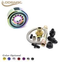 ราคา Aluminum Oil Supply Adapter Conversion Kit For Acura Honda Oil Filter Sender Sandwich Plate Cooler Kit Feed Line LC10033 (21645517722)