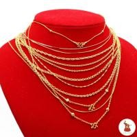 ราคา ทองคำแท้ สร้อยคอลายสวยงาม (52951381384)
