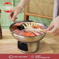 ราคา Utensils หม้อไฟ ต้มยำ หม้อต้มยำ หม้อจิ้มจุ่ม สแตนเลส ขนาด หม้อใส่ต้ม หม้อใส่แกง สแตนเลส (22275306153)