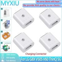 ราคา สําหรับ LG V60 ThinQ 5G หน้าจอย่อยอะแดปเตอร์แม่เหล็กชาร์จสําหรับ LG V60 V50S G8X ThinQ กํามะหยี่ 5G Dual หน้าจอชาร์จ (41851406645)