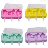 ราคา Nan 3 หลุมไอศกรีมซิลิโคน Moulds DIY น้ําแข็งสําหรับแม่พิมพ์ป๊อปไอติม Moulds Gr (55657057108)