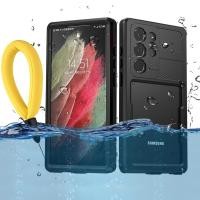 ราคา เคสโทรศัพท์มือถือ กันน้ํา ป้องกันหน้าจอ 360 องศา สําหรับ Samsung Galaxy S23 Ultra Plus Mars IP68 (18675380171)