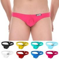 ราคา [BEM] กางเกงในชายเซ็กซี่ Thongs ชุดชั้นในผ้าฝ้ายเอวต่ํากระเป๋ากางเกง T Back G-string (43308138586)