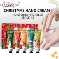 ราคา FIPE 5pcs Repair Hand Lotion, Anti Cracking Moisturizing Hand Cream Set, Soft Brighten Christmas Gift Box SADOER Hand Moisturizer Hand Care (42879038563)
