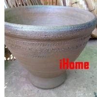 ราคา ครกส้มตำ ครกหิน ครกหินทราย ขนาด 12 นิ้ว ครกใหญ่ ครกจัมโบ้ ครก ครกตำส้มตำ ครกตำพริกใจ (25756072939)