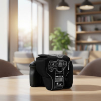 ราคา กระเป๋าป้องกันกันน้ําสําหรับ Canon EOS M100 M50 M10 M6 M5 M3 (สีดํา) (45853022643)