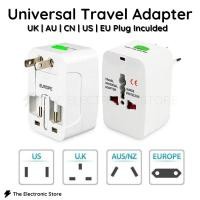 ราคา Universal Travel Adapter All-in-one International Worldwide Charger Adaptor Plug Socket สําหรับ UK/AU/CN/US/EU (47503638902)