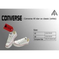 ราคา Converse all star ox classic (white) (29033247)