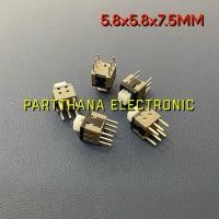 ราคา สวิทช์ 6 ขา กดล็อค กดไม่ล็อค สวิตช์ สั่งงาน 5.8x5.8x7.5MM 5.8x5.8x10MM พร้อมส่งในไทย (24663111459)