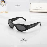 ราคา แว่นกันแดด Celine Monochroms Cat-Eye CL40288I 01A (46756497279)